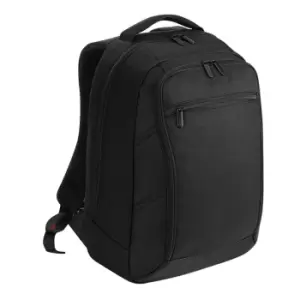 Quadra Executive Digital Backpack / Rucksack (One Size) (Black)