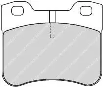 Ferodo FDB1109 Brake Pad Set Front Axle Premier Car