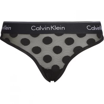 Calvin Klein Cotton Brief - Black Dot