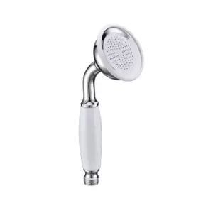 Traditional White Shower Handset - Camden