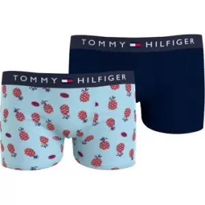 Tommy Hilfiger Tommy 2 Pack Logo Trunks - Multi