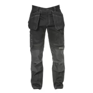 Caterpillar Mens Floor Layer Flex Trouser (36R) (Black)