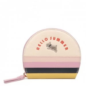 Radley Hello Summer Small Zip Around Purse - BLUSH