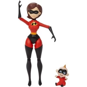 Elastigirl & Jack-Jack (Disney Pixar Incredibles) Figures