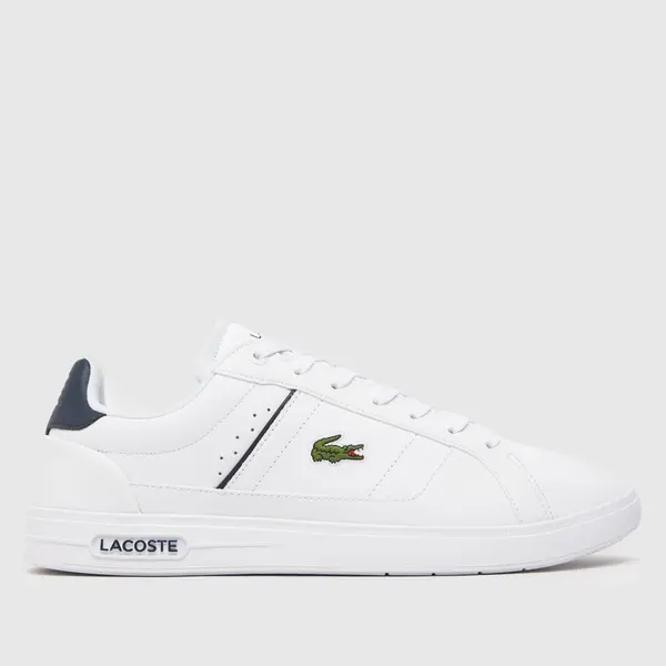 Lacoste White / Navy Pro Leather Trainers White Male 12 191097UK