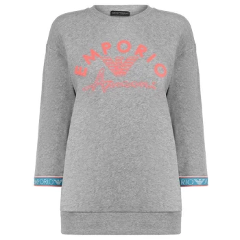 EMPORIO ARMANI Slouch Sweatshirt - Grey