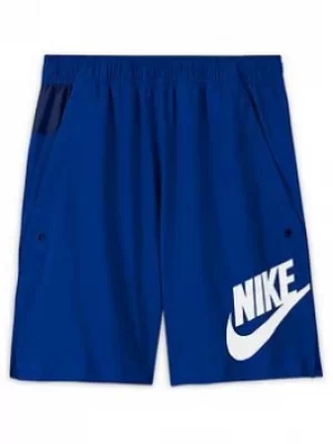 Nike Boys Nsw Woven Hbr Short, Blue, Size XL=13-15 Years