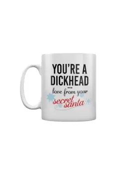 You're A Dickhead Secret Santa Mug