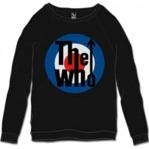 The Who Target Classic Black Mens Sweatshirt Size: Small