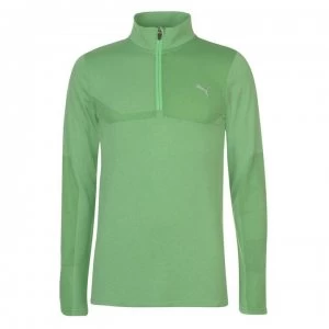 Puma Evo Zip Top Mens - Green