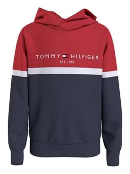 Tommy Hilfiger Boys Colorblock Hoodie Set - Navy, Size Age: 8 Years