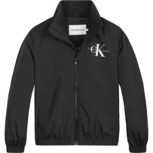 Calvin Klein Jeans Monogram Windbreaker Junior Boys - Black