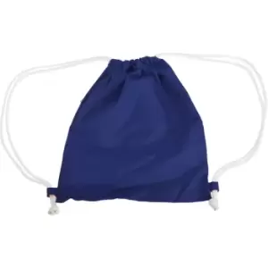 Bagbase - Icon Drawstring Bag/Gymsac (Pack of 2) (One Size) (French Navy)