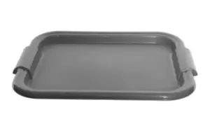 Whitefurze Rectangular Tray, 49cm, Silver