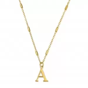 Gold Iconic Initial A Necklace GNCC4041A