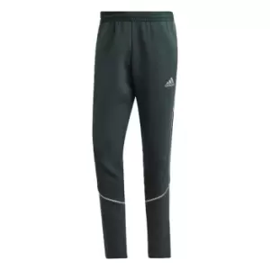 adidas Essentials Reflect-in-the-Dark Fleece Joggers Mens - Shadow Green / Halo Silver