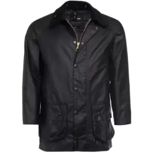 Barbour Mens Beaufort Wax Jacket Black 42