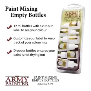 Paint Mixing Empty Bottles - New Code