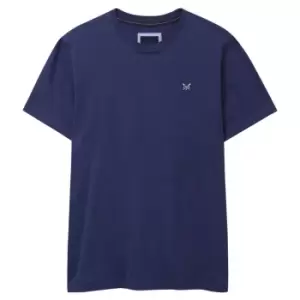 Crew Clothing Mens Classic Tee Twilight Blue Medium