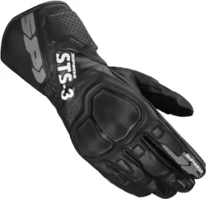 Spidi STS-3 Motorcycle Gloves, black, Size S, black, Size S