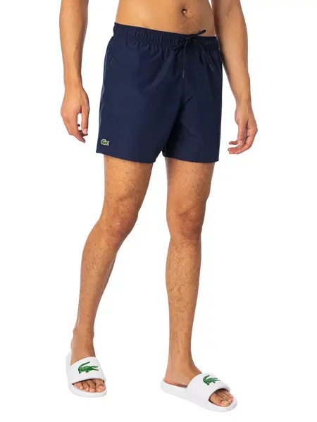 Lacoste Logo Swimshorts Blue Marine M