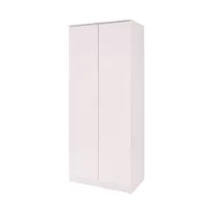 Ottawa Two Door Plain Wardrobe White