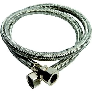 Wickes Flexible Tap Connector - 15 x 12 x 1000mm