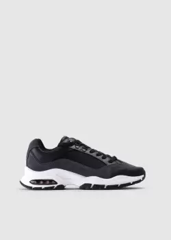 LMNTS Mens Eiger Trainers In Black/Charcoal