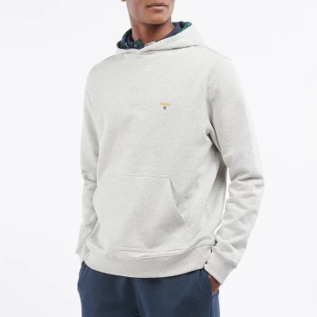 Barbour Mens Campus Hoodie - Grey Marl - XL