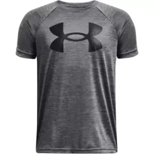 Under Armour Armour Tech Twist Short Sleeve Tee Junior Boys - Grey