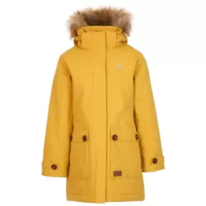 Trespass Girls Rhoda Waterproof Jacket (7-8 Years) (Honey)