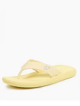 Lacoste Croco Sandal 120 Flip Flop - Pale Pale