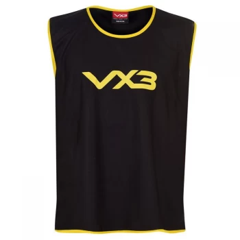 VX-3 Hi Viz Mesh Training Bibs Mens - Black