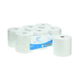 Control Hand Towel Roll White (Pack of 6) 6622