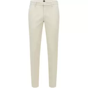 Boss Kaitol Slim Trousers - White