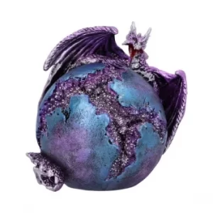 Crevice Keeper Purple Dragon Figurine