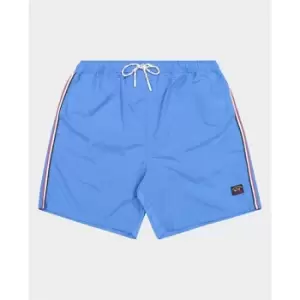 Paul And Shark Taped Swim Shorts - Blue