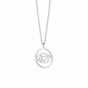 Daisy London Jewellery 925 Sterling Silver Brow Chakra Necklace Sterling Silver