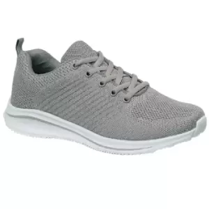 Cipriata Womens/Ladies Leona Lightweight Memory Foam Trainer (5 UK) (Grey)