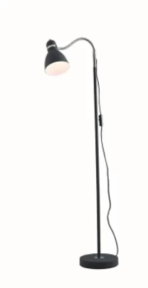 PEOPLE Task Floor Lamp Black 34x142cm