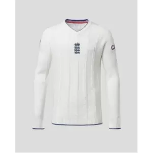 Castore England Cricket Sweater 2023 Mens - White