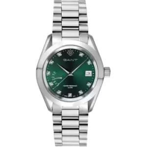 Ladies Gant Gant Castine Green-Metal Watch Watch