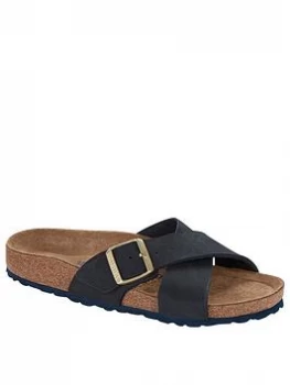 Birkenstock Siena Nubuck Sandal - Midnight, Midnight, Size 7, Women