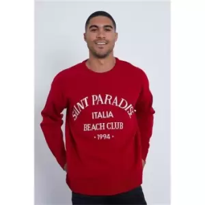 I Saw It First Deep Scarlett Saint Paradise Jumper - Red