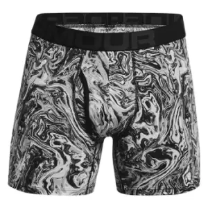 Under Armour 6" Novelty 3 Pack Boxers Mens - White