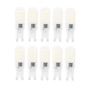 4W LED Mini Bulb G9, Daylight 6500K (pack of 10)