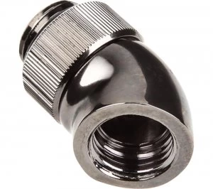 EK-AF Angled 45 Degrees Fitting Adapter - Black Nickel