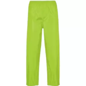 Portwest Mens Classic Rain Trouser (S441) / Pants (XL) (Yellow)