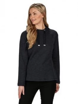 Regatta Carys Fleece Hoodie - Navy, Size 20, Women