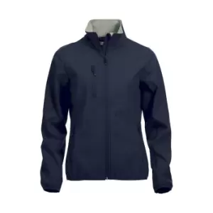 Clique Womens/Ladies Basic Soft Shell Jacket (XS) (Dark Navy)